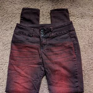 Women's Red Jeans